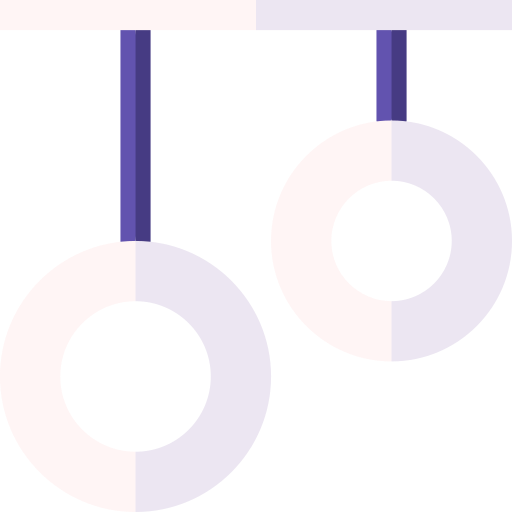 anneaux Basic Straight Flat Icône