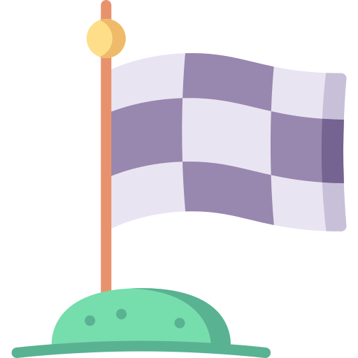 bandeira de chegada Special Flat Ícone
