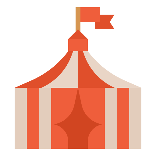 Tent Ultimatearm Flat icon