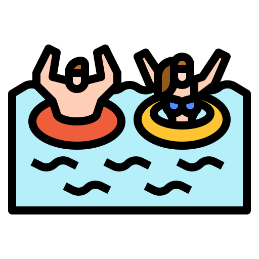 Water park Ultimatearm Lineal Color icon