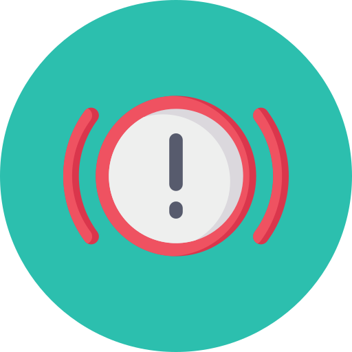 Alert Dinosoft Circular icon