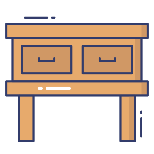 テーブル Dinosoft Lineal Color icon