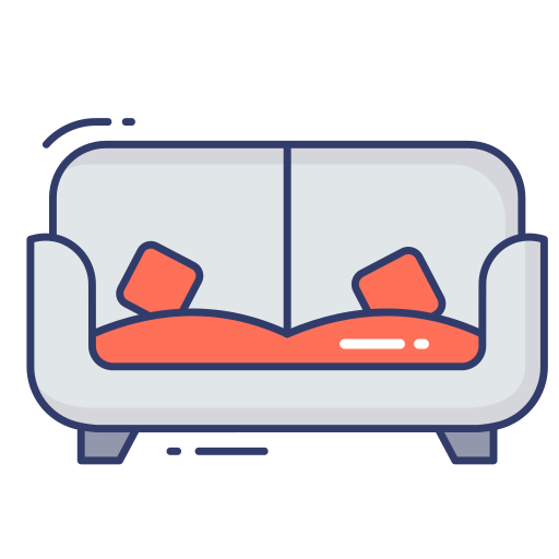 sofa Dinosoft Lineal Color ikona