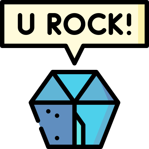 You rock Special Lineal color icon