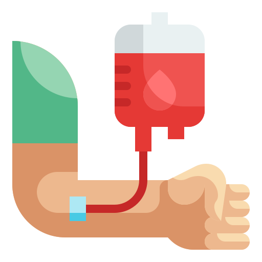 trasfusione di sangue Wanicon Flat icona