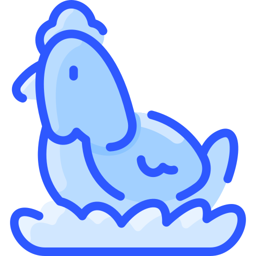 Chicken Vitaliy Gorbachev Blue icon