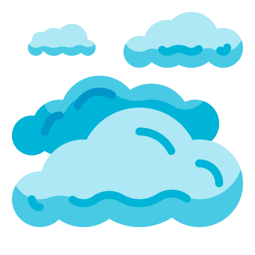 nube Wanicon Flat icono