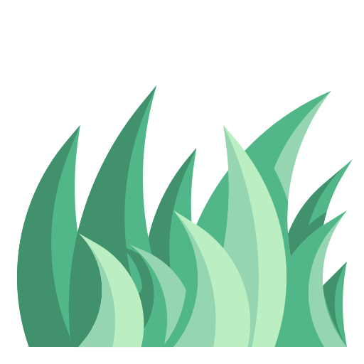 Grass Wanicon Flat icon