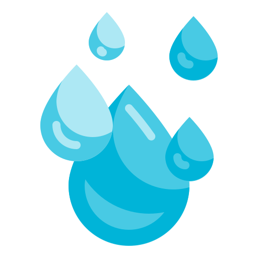 Water drop Wanicon Flat icon