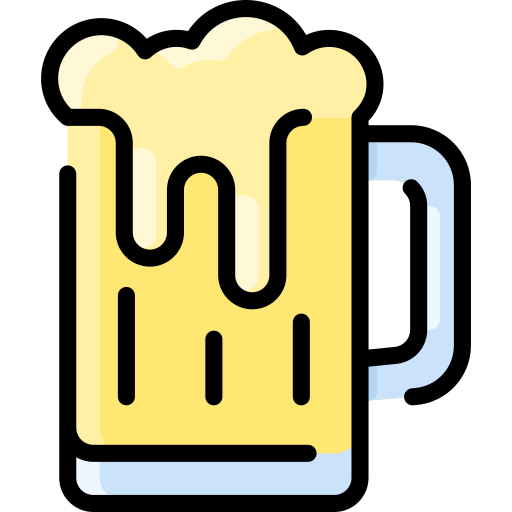 jarro de cerveza Vitaliy Gorbachev Lineal Color icono