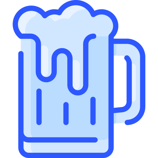 chope à biere Vitaliy Gorbachev Blue Icône