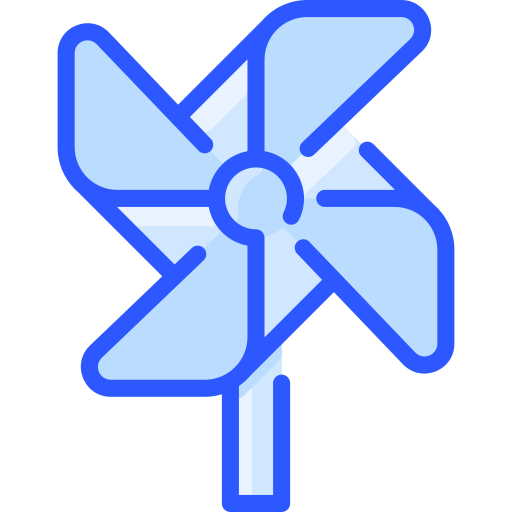 Pinwheel Vitaliy Gorbachev Blue icon