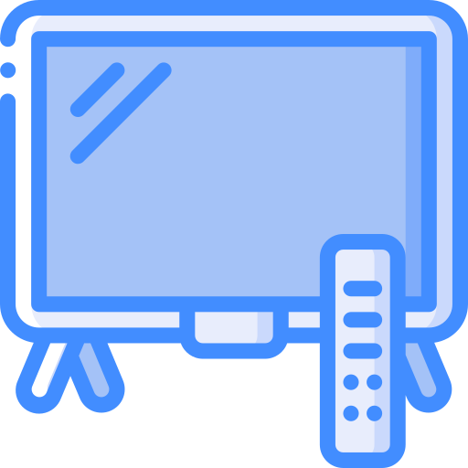 Tv Basic Miscellany Blue icon