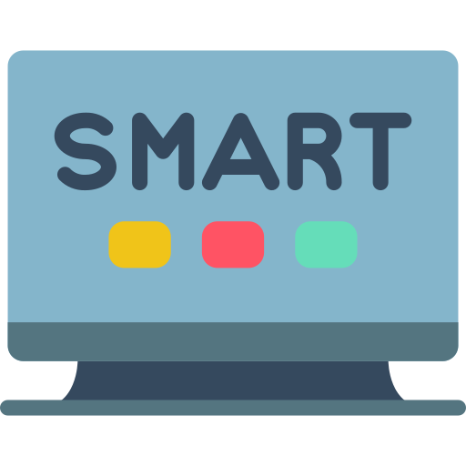 Smart tv Basic Miscellany Flat icon