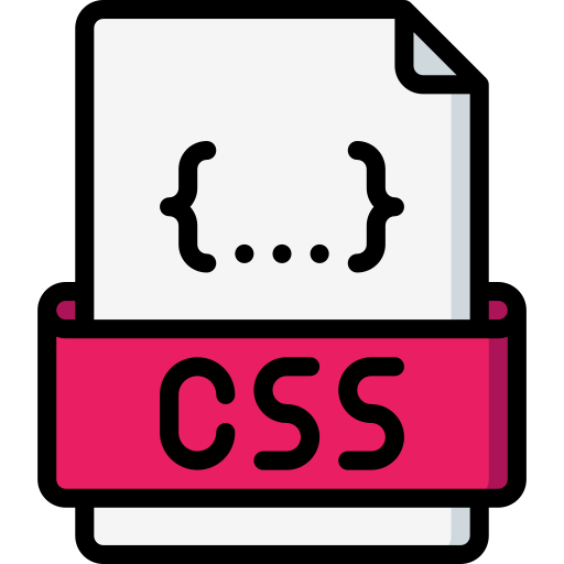 css-datei Basic Miscellany Lineal Color icon