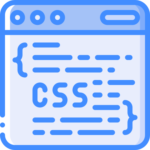 css-codering Basic Miscellany Blue icoon