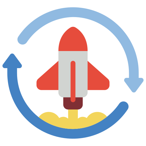 launch Basic Miscellany Flat icoon