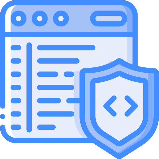 Security Basic Miscellany Blue icon