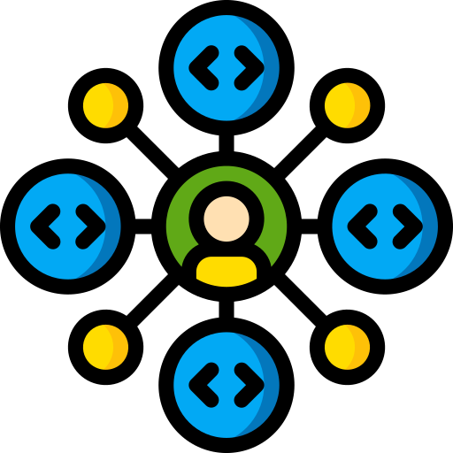 Network Basic Miscellany Lineal Color icon