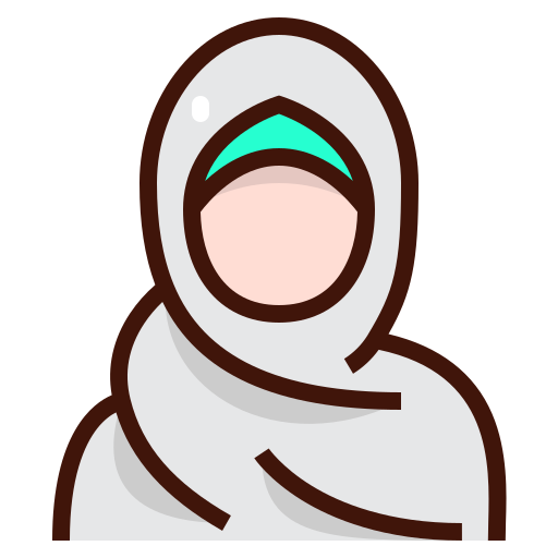 hijab Generic Outline Color Icône