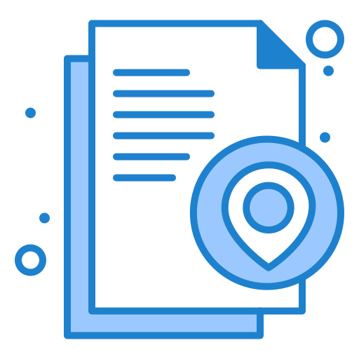 documento Generic Blue icono