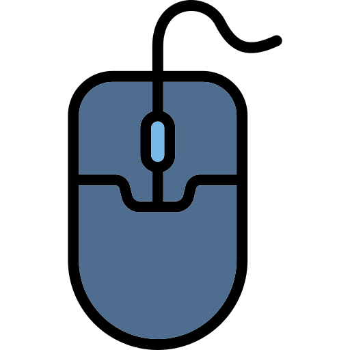 mouse del computer Generic Outline Color icona