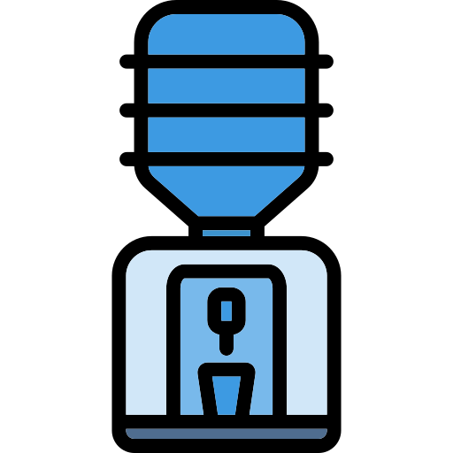 Water dispenser Generic Outline Color icon
