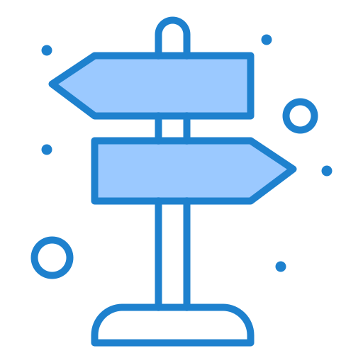 Signboard Generic Blue icon