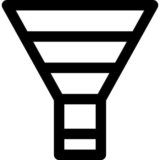 Funnel Basic Rounded Lineal icon