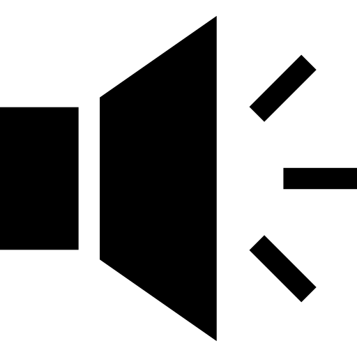 스피커 Basic Straight Filled icon