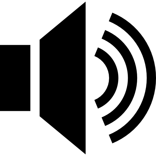 音量 Basic Straight Filled icon