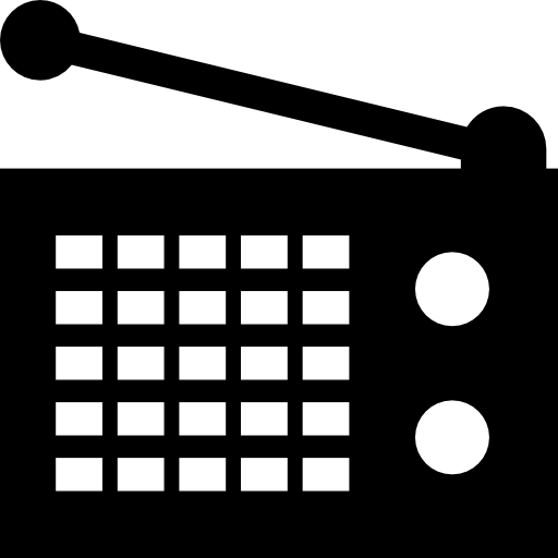無線 Basic Straight Filled icon