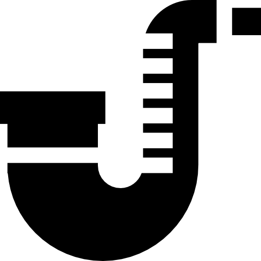 saksofon Basic Straight Filled ikona