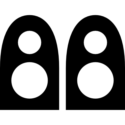 głośniki Basic Straight Filled ikona