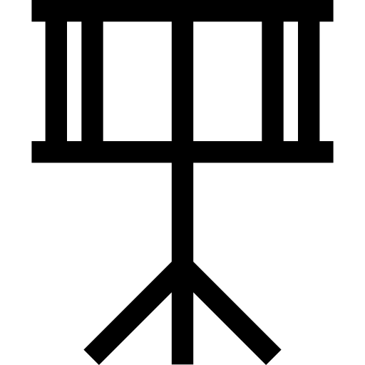 bęben Basic Straight Lineal ikona