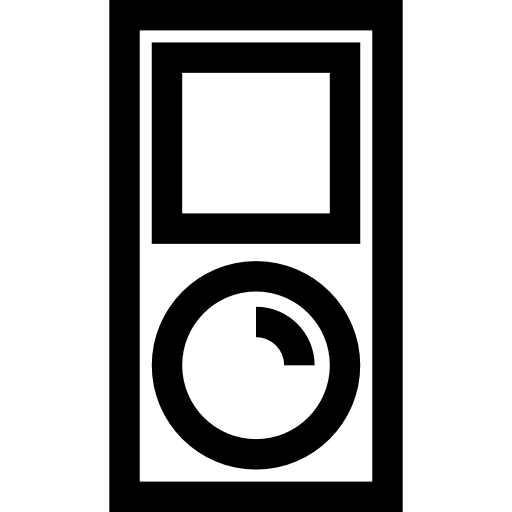 ipod Basic Straight Lineal icono
