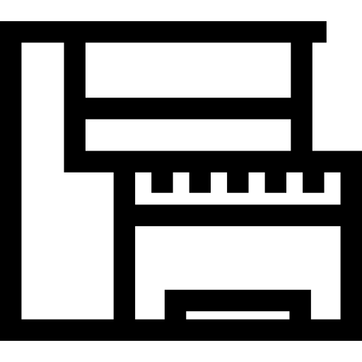 피아노 Basic Straight Lineal icon