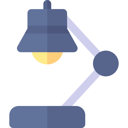 bureaulamp Basic Rounded Flat icoon