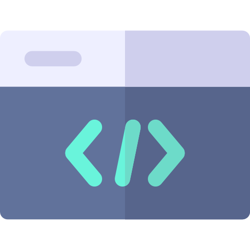 Code Basic Rounded Flat icon