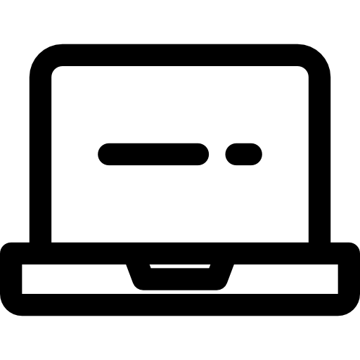 portable Basic Rounded Lineal Icône