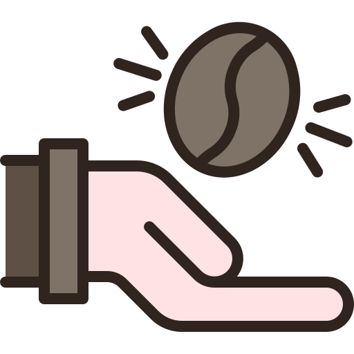 kaffeebohne Generic Outline Color icon