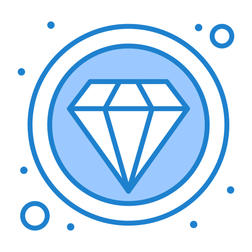 luxe Monochrome Blue icoon