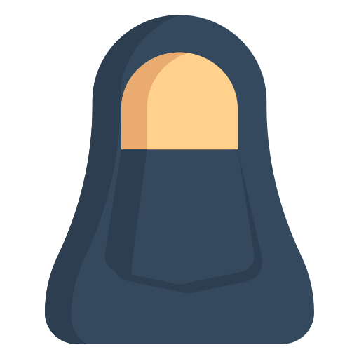 muslimah Generic Flat Ícone