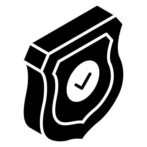 sécurisé Generic Glyph Icône