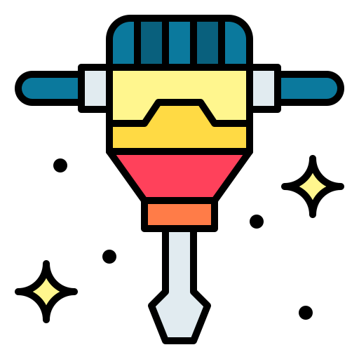 presslufthammer Generic Outline Color icon
