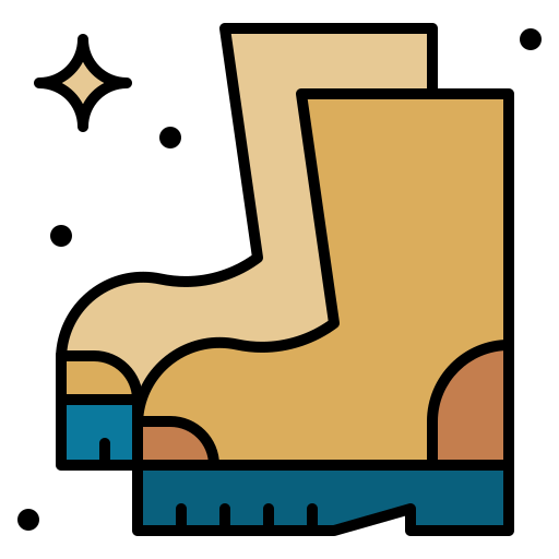 stiefel Generic Outline Color icon