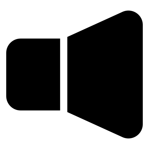 volume Generic Glyph icona