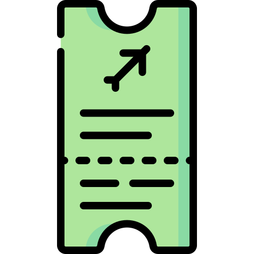 Проездной билет Special Lineal color иконка