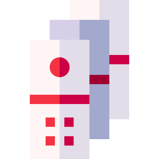 domino Basic Straight Flat icon
