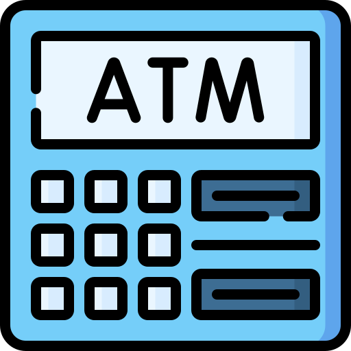 ＡＴＭ Special Lineal color icon